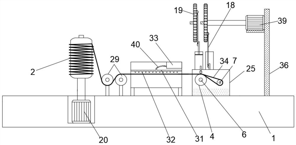 Textile yarn waxing device