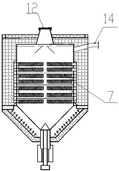 An electric furnace for mercury recovery from waste mercury catalyst