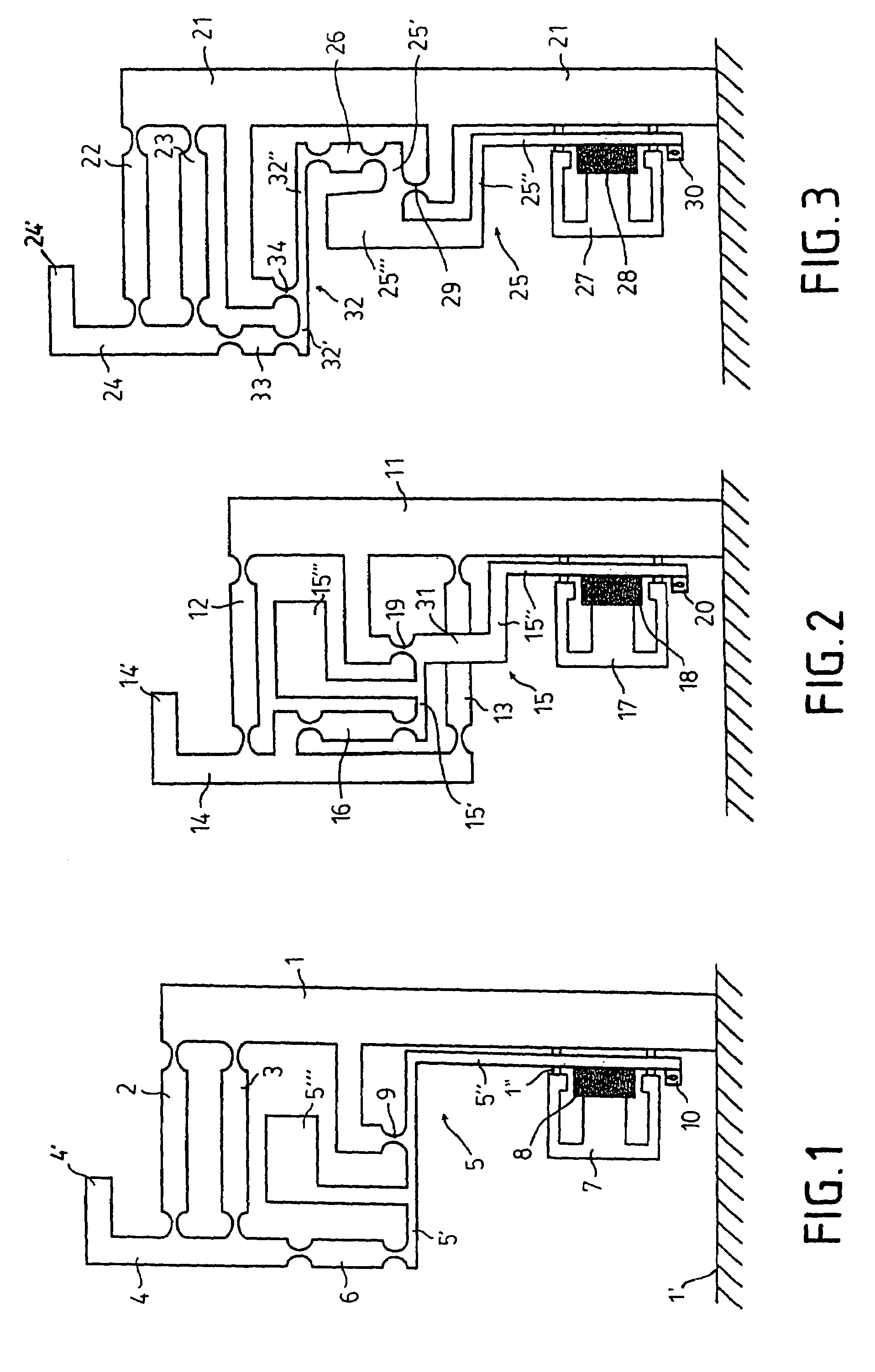Weighing system having an angle lever with a long vertical lever arm