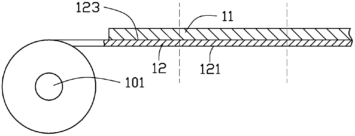 Circuit board with thick copper circuit, and manufacturing method for circuit board