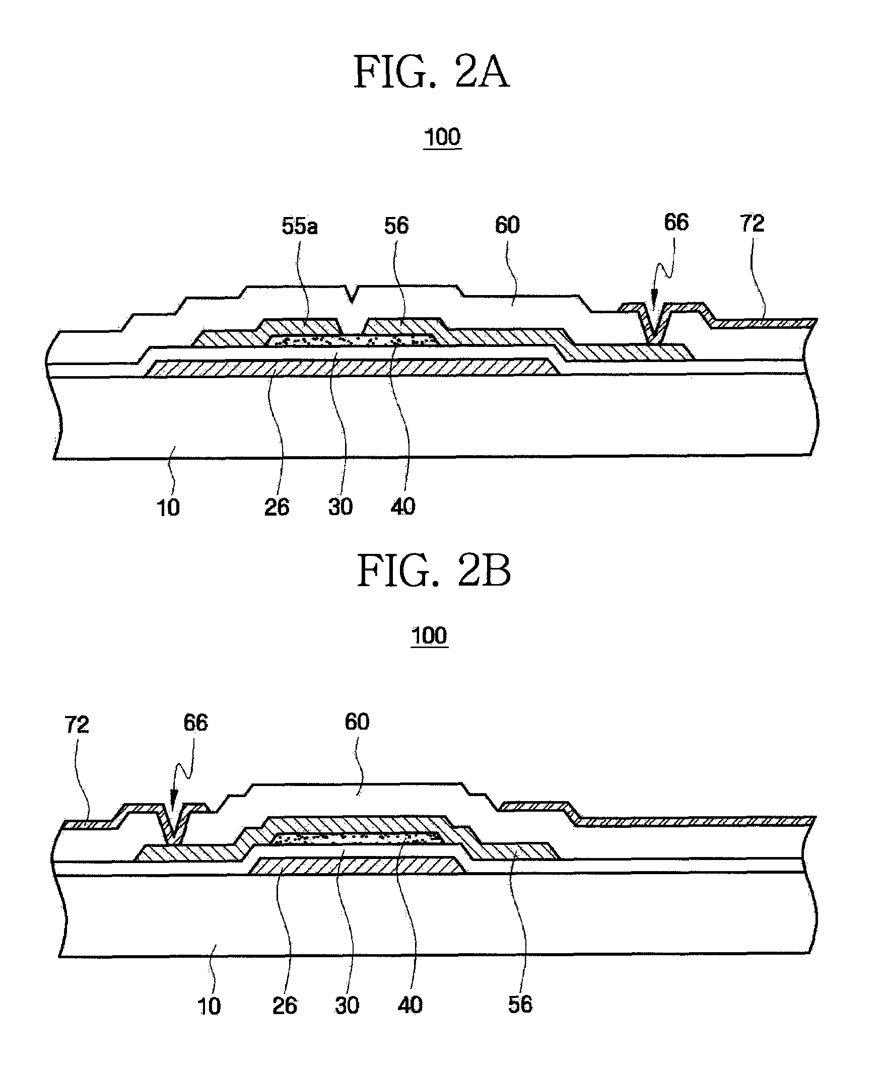 Thin film transistor substrate having structure for compensating for mask misalignment