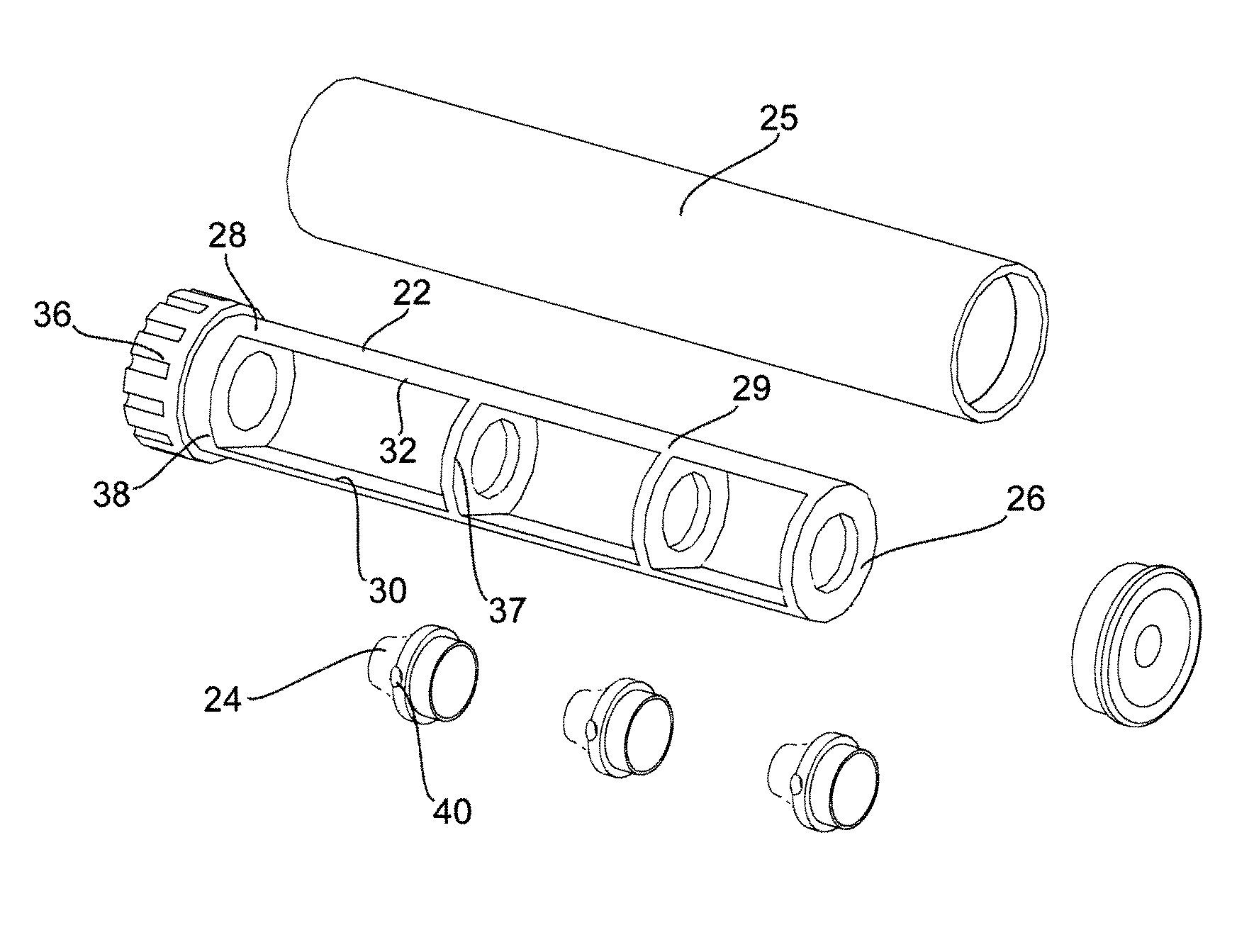 Firearm suppressor with slip and capacitance chambers