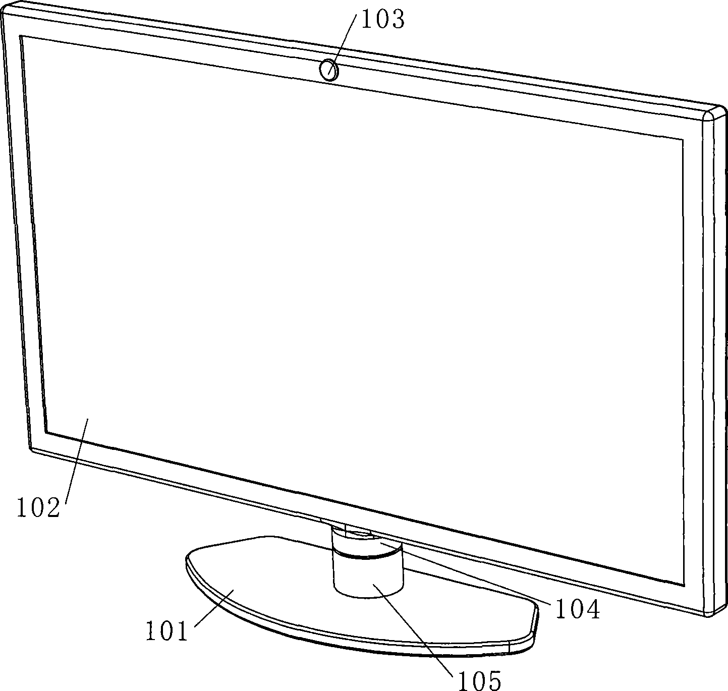 Display screen adjustment device and method