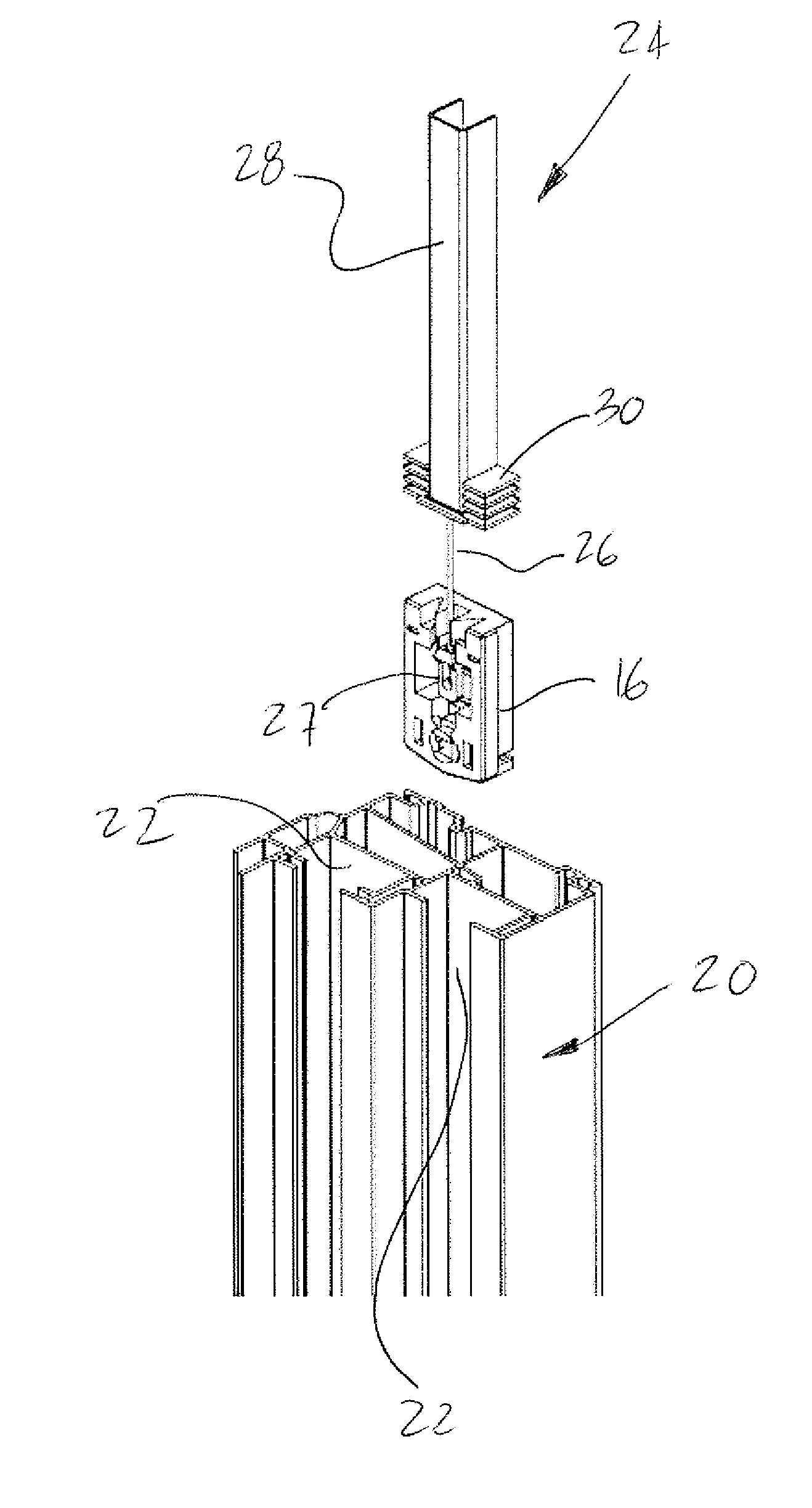 Sealing plug for window jamb of guillotine window