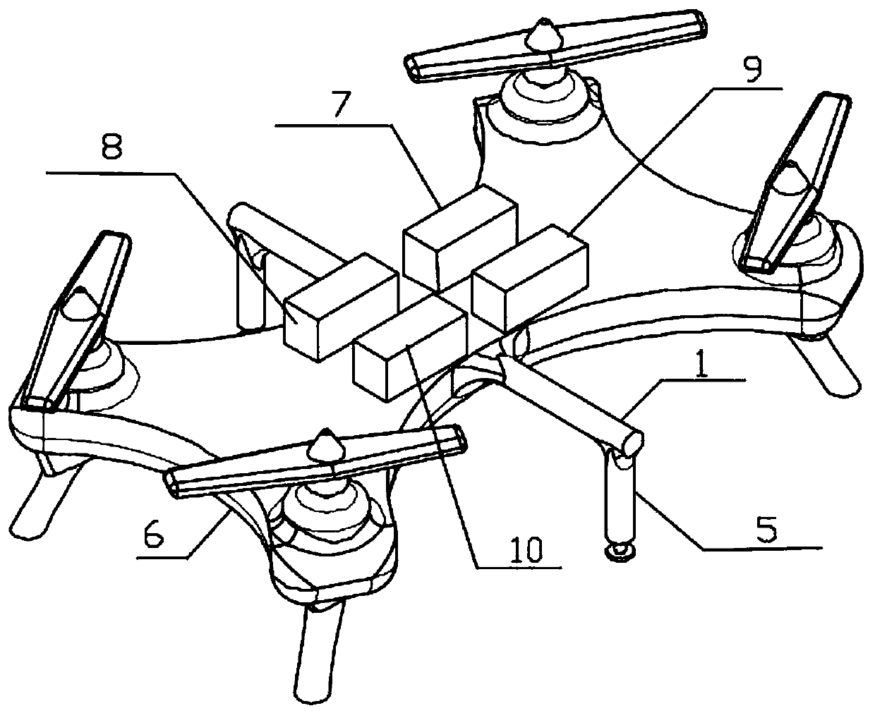 Intelligent pruning system and method based on drone