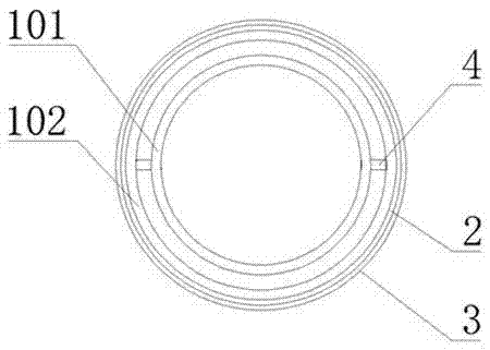 Thermal-insulation prefabricated buried pipe