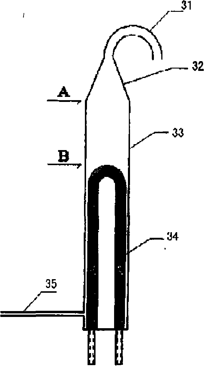 Automatic electric water-boiling device