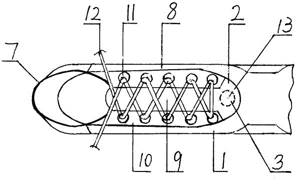 Manufacturing and use method of double-person shoe type bathing bag