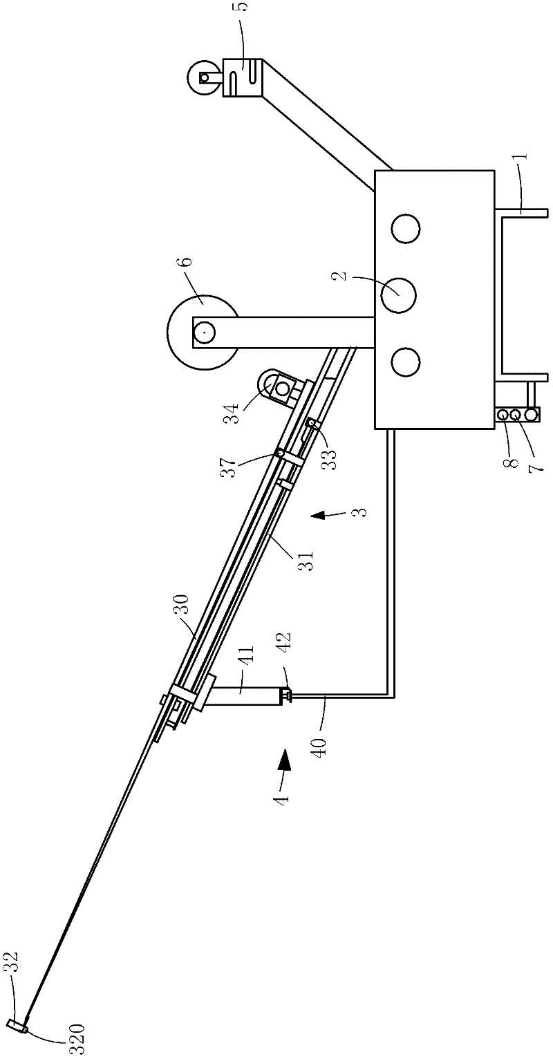 Strand oscillator for hose pipe winder