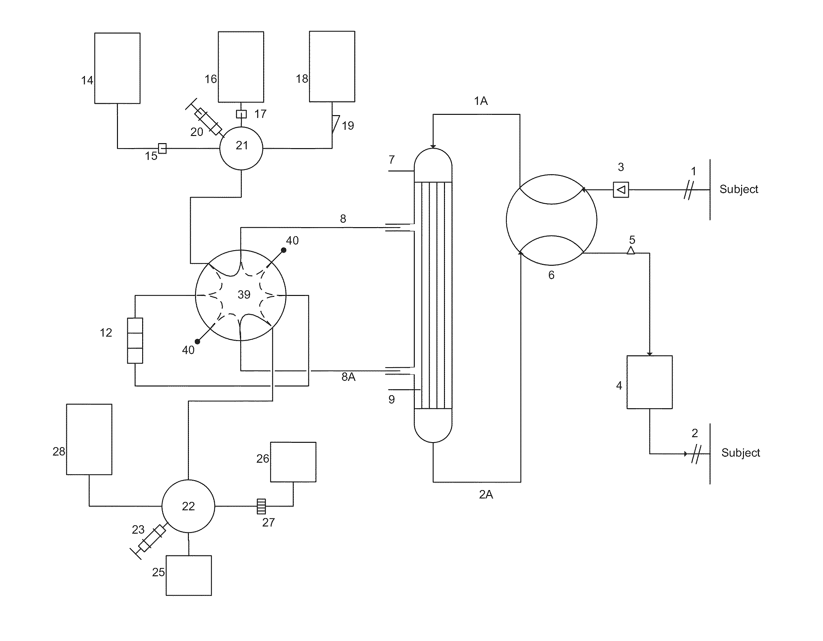 Closed-circuit device and methods for isolation, modification, and re-administration of specific constituents from a biological fluid source