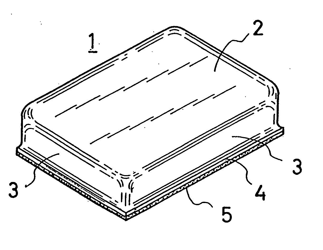 Lid for use in packaging an electronic device and method of manufacturing the lid