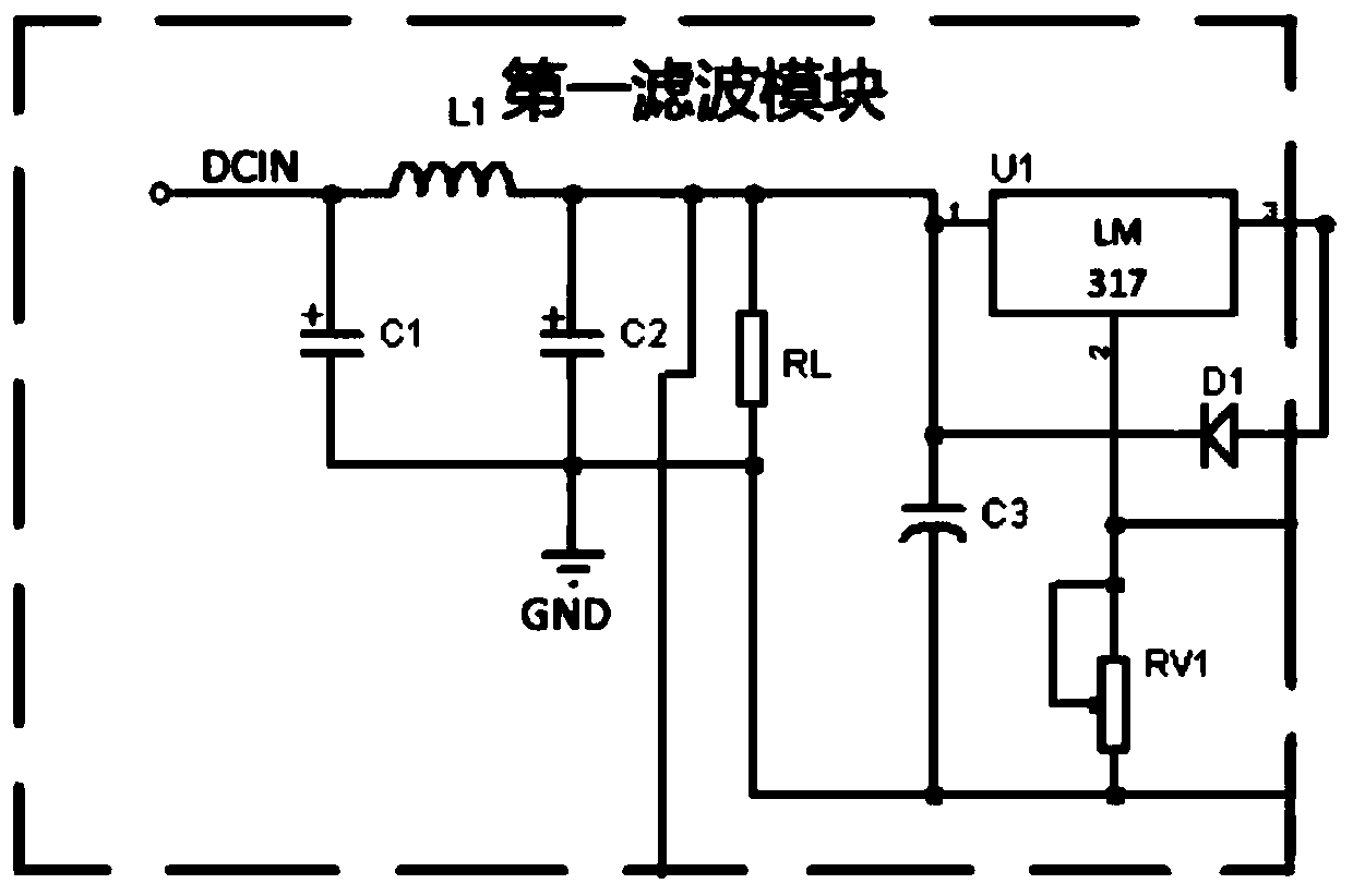 New energy automobile DC charger output regulation and control circuit and power supply protection control method