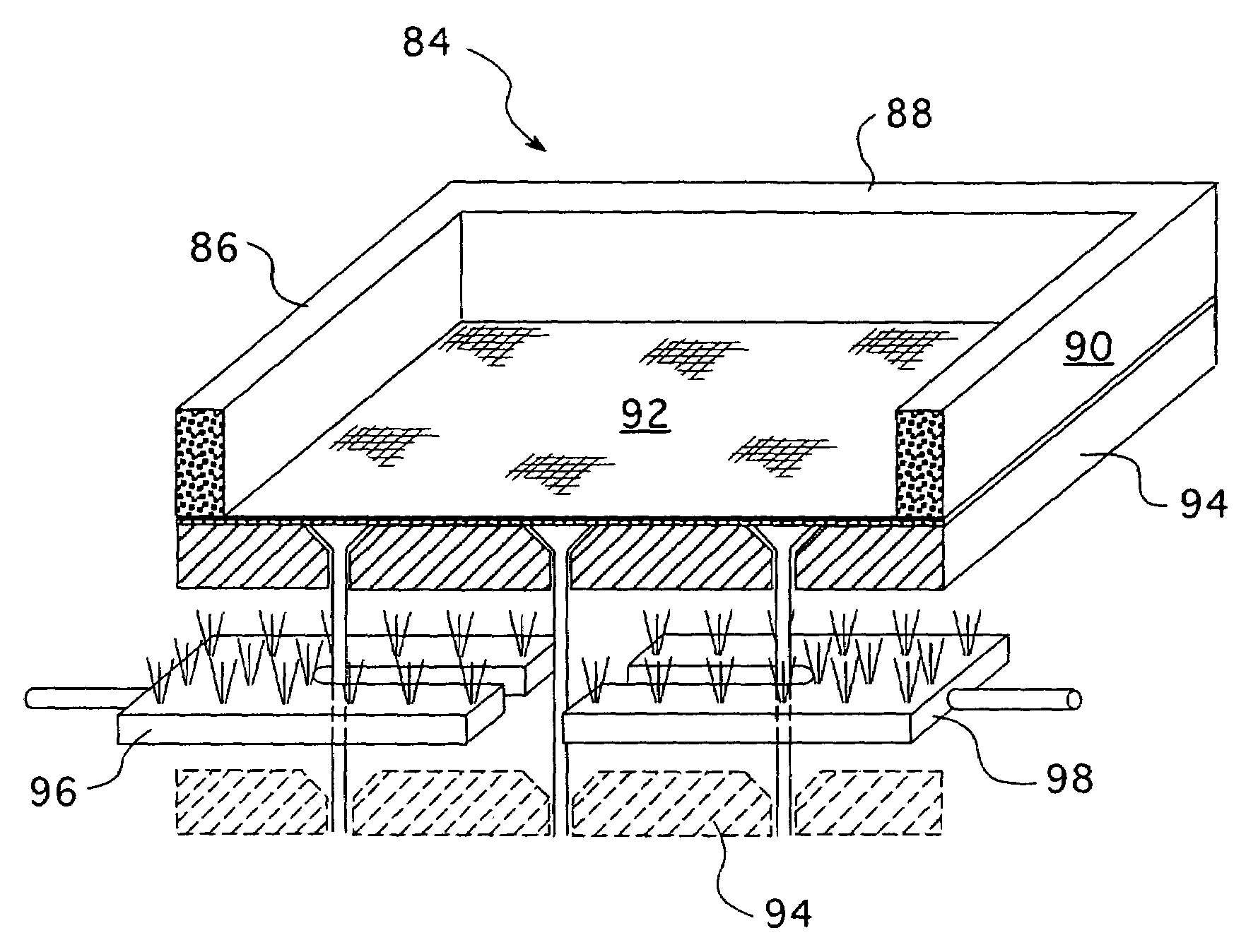 Method of unidirectional solidification of castings and associated apparatus