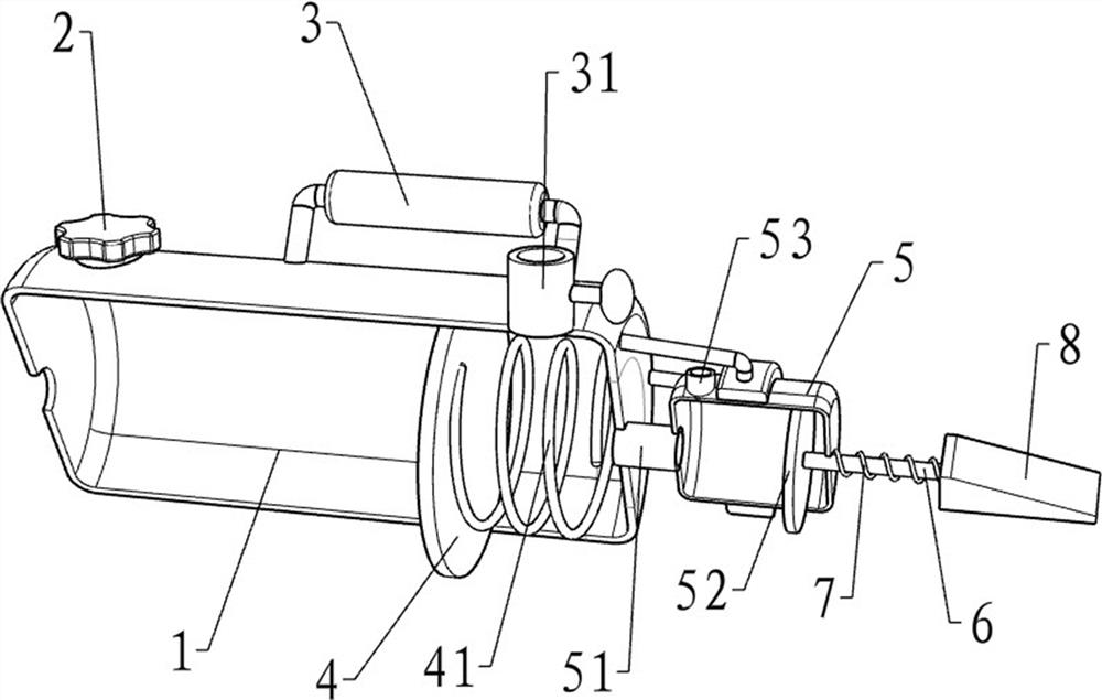 Clinical ear washing device for otology