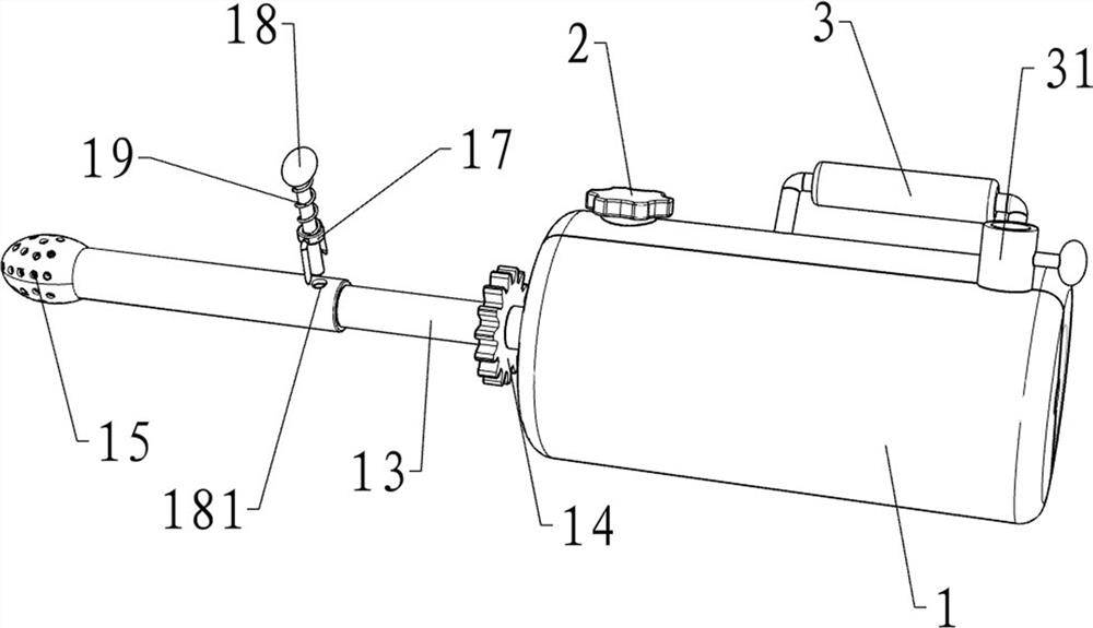 Clinical ear washing device for otology