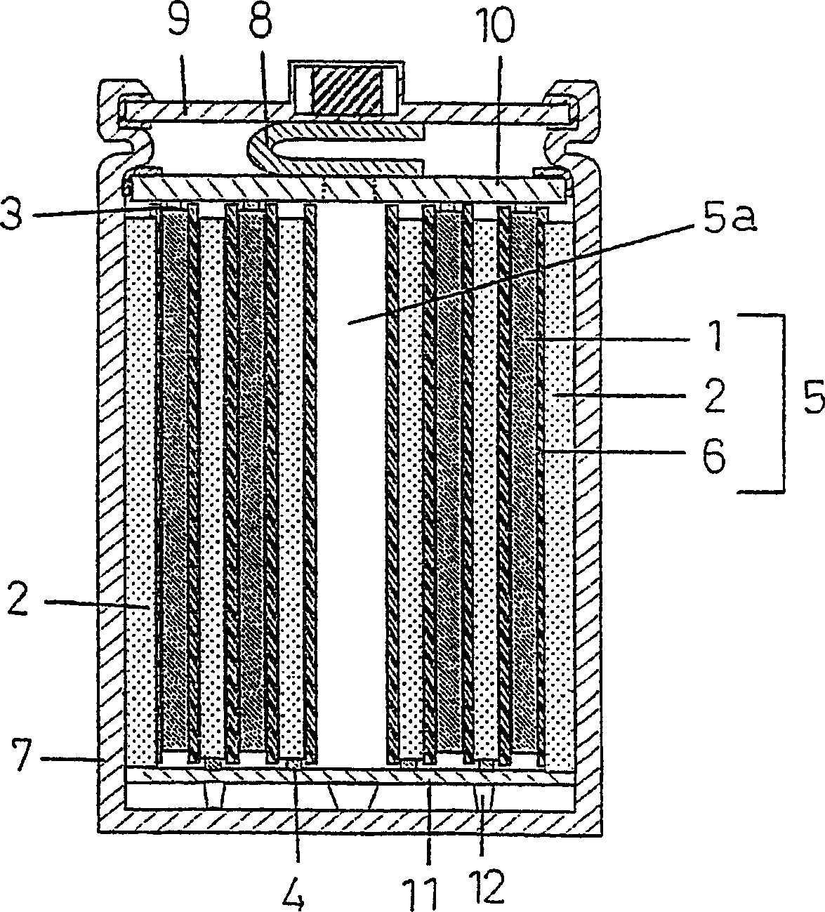 Cylindrical cell and manufacturing method thereof