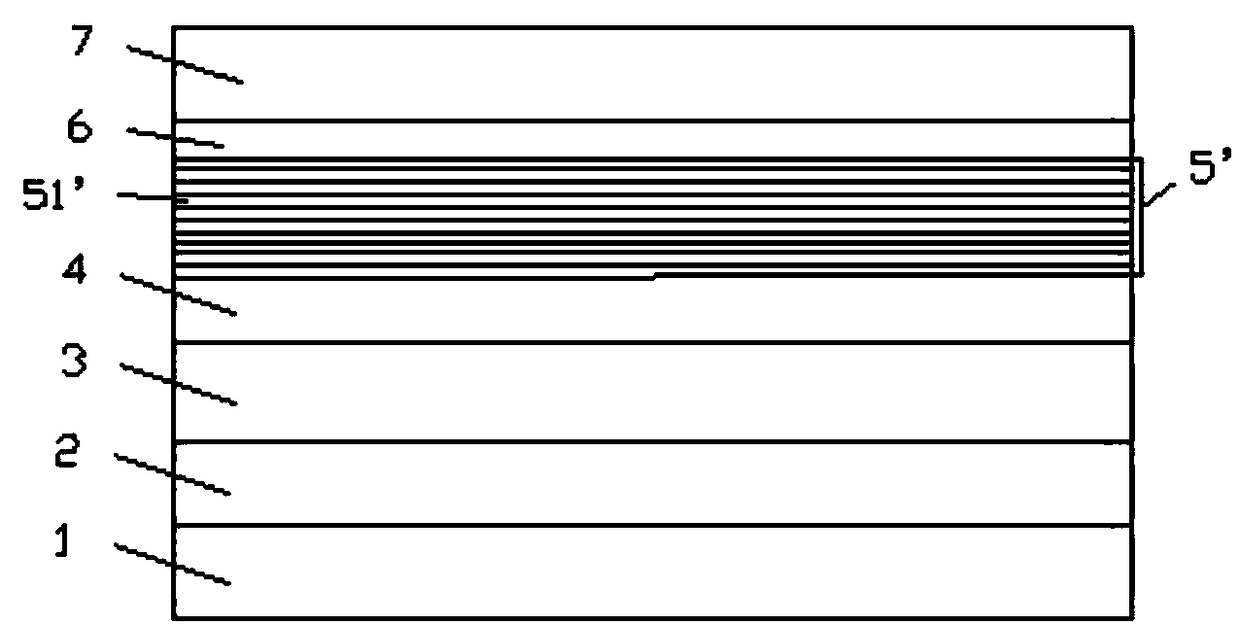 A kind of LED epitaxial structure and growth method thereof