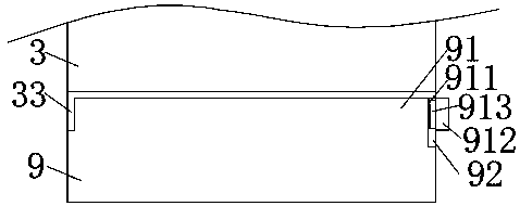 Soil pollution prevention treatment device for industrial production of ferrous sulfate mineral substance