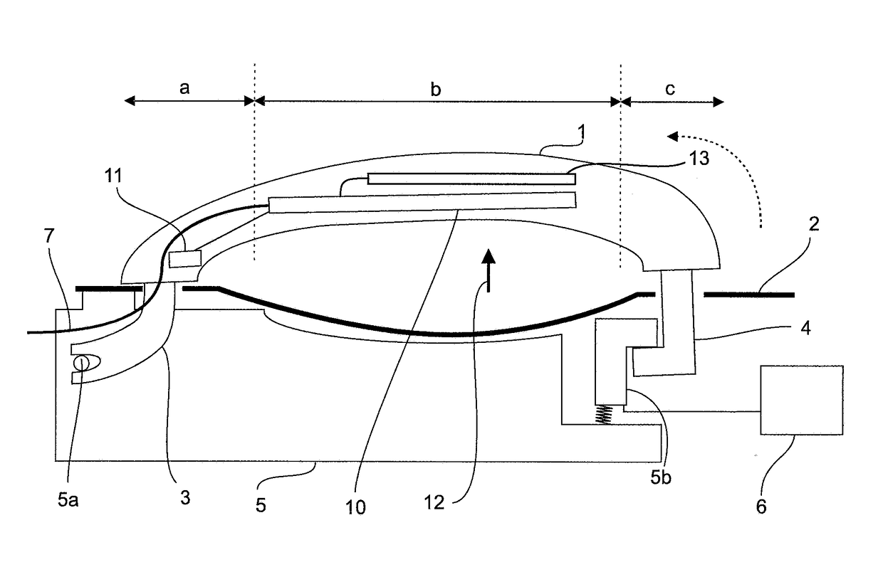 Vehicle door handle with antenna arrangement