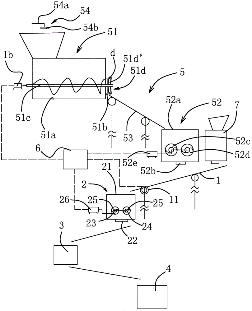 Production system and production process for producing bricks from pulp sludge