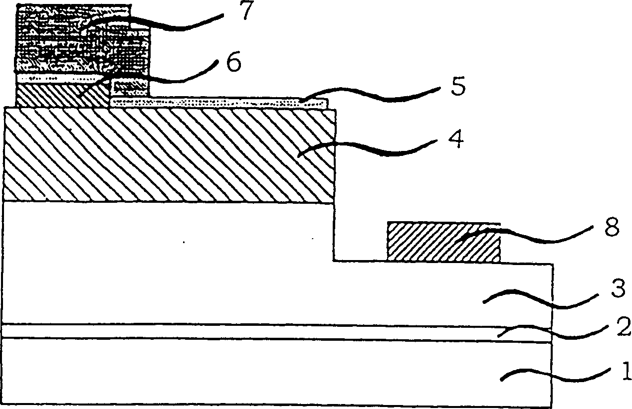 Semiconductor light emitting element