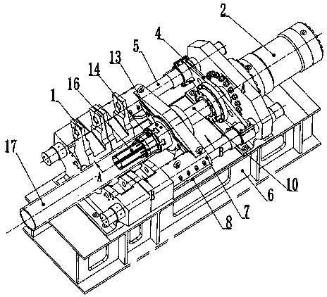 Efficiency improving and cost reducing method for pipe end expansion and special expansion mold