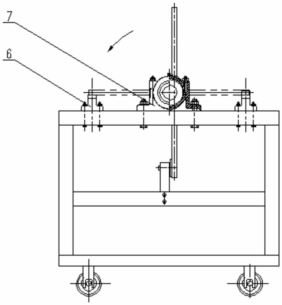 Vertical-horizontal conversion device