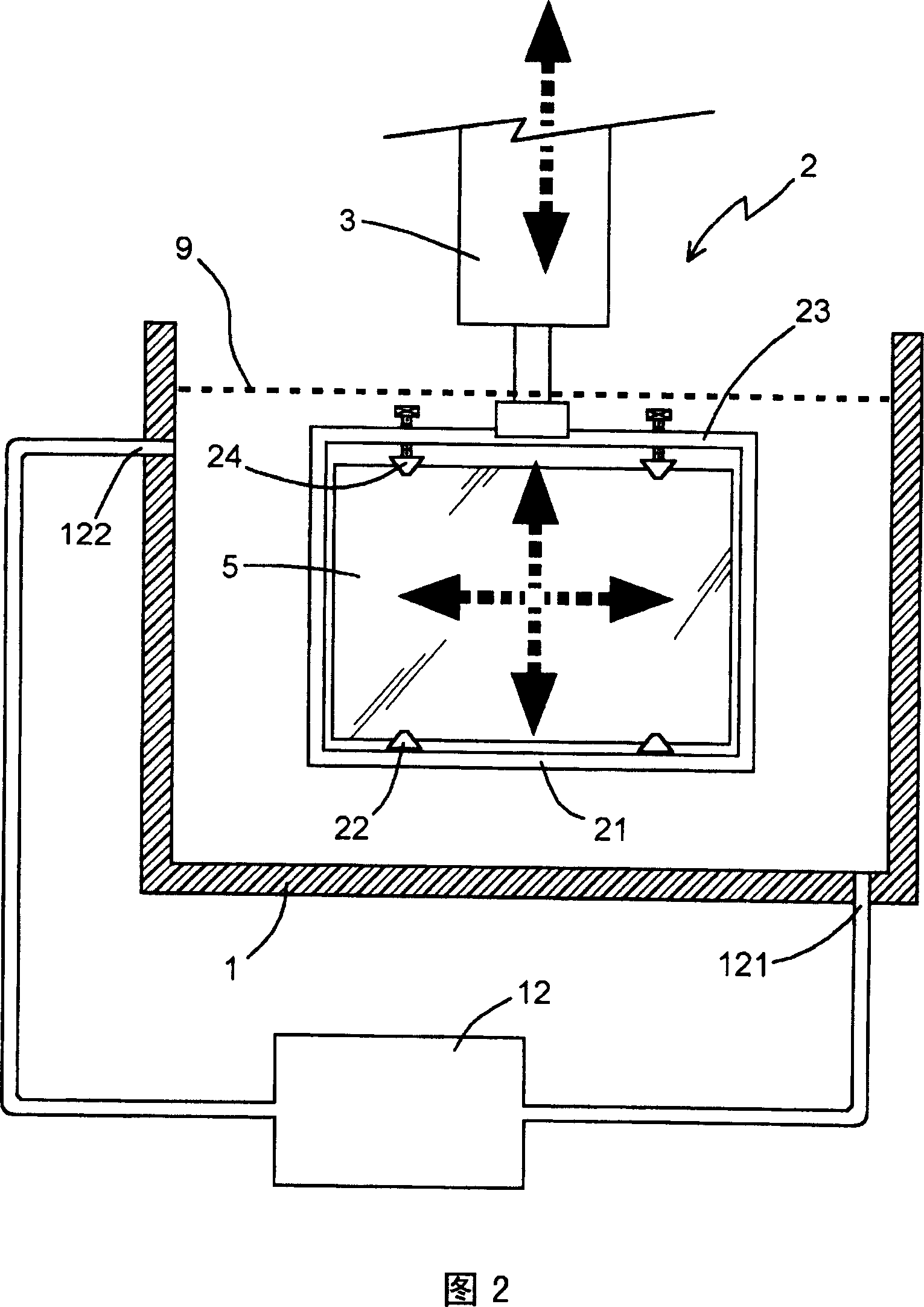 Method and device for panel etching process