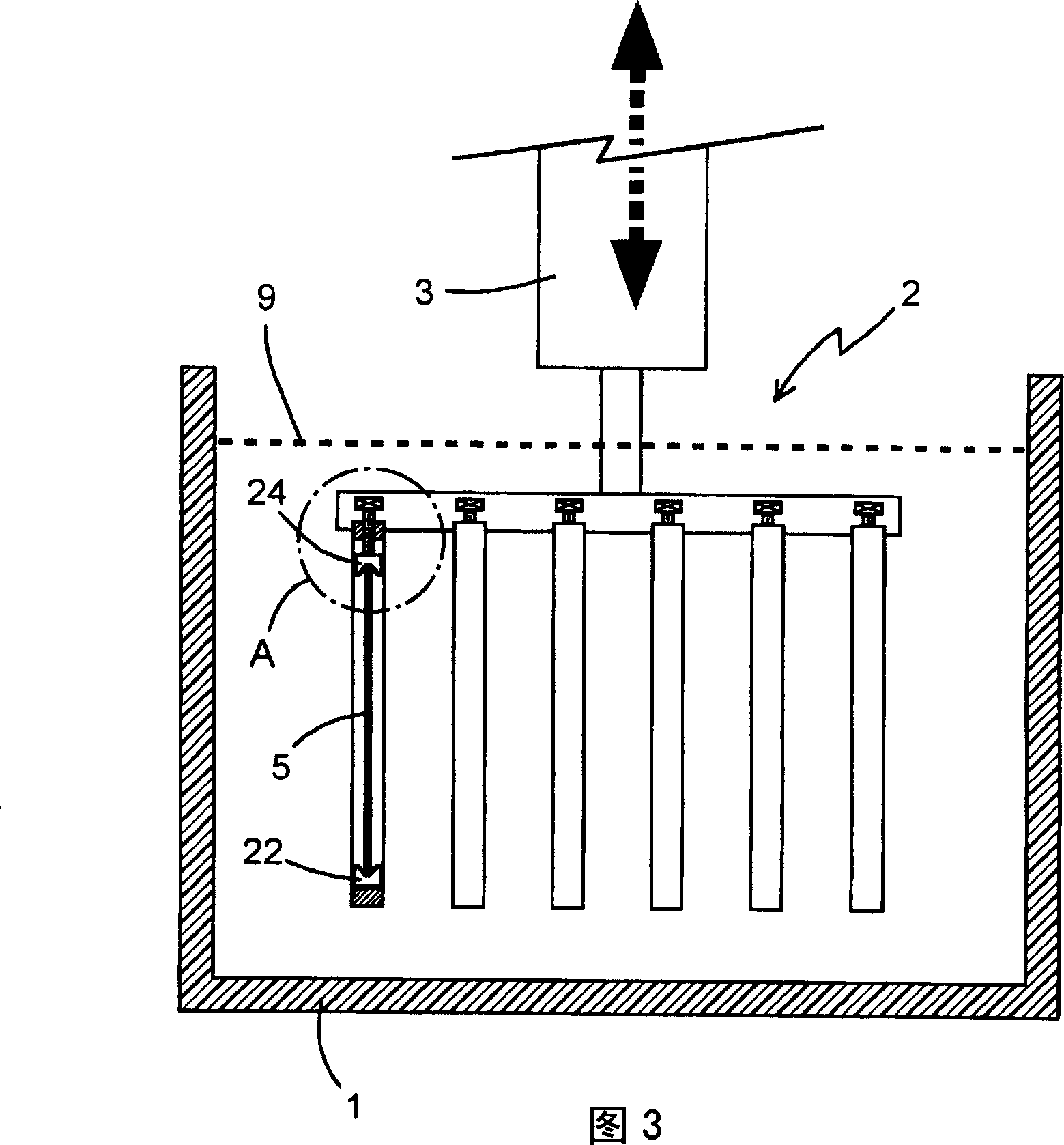 Method and device for panel etching process