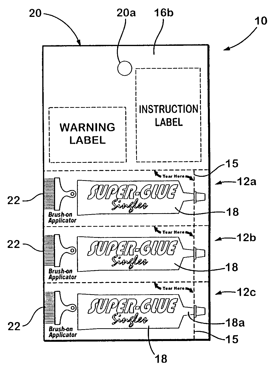 Container for flowable products