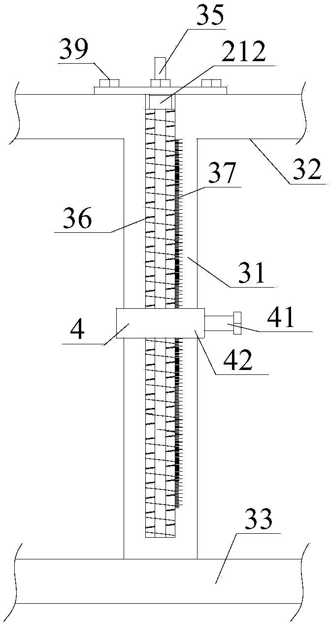 Depth-controllable rock sample drilling device and utilization method