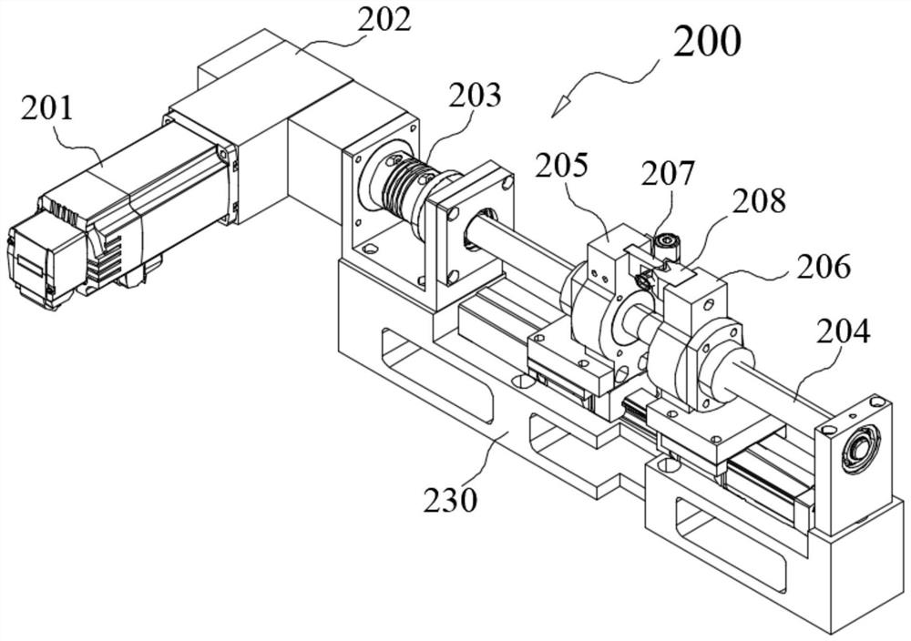 Crimped pipe press-fitting unit suitable for overhead contact system dropper machining