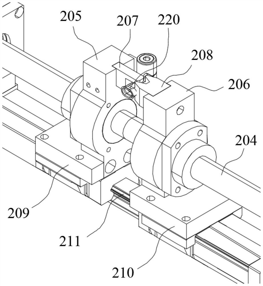 Crimped pipe press-fitting unit suitable for overhead contact system dropper machining