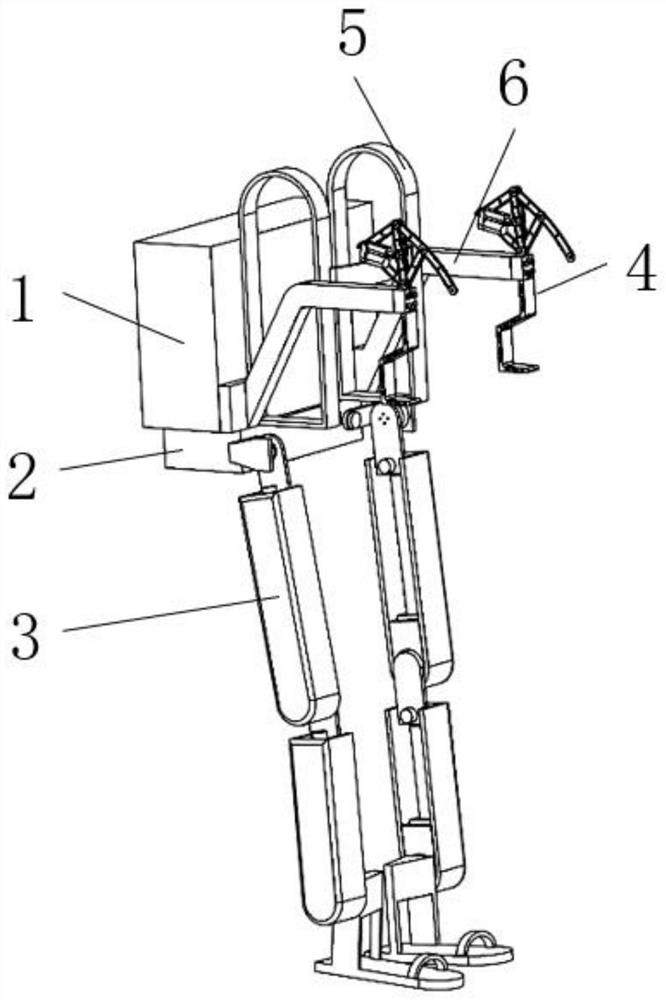 Wearable man-machine collaborative assembly holder for automobile front-end module assembly