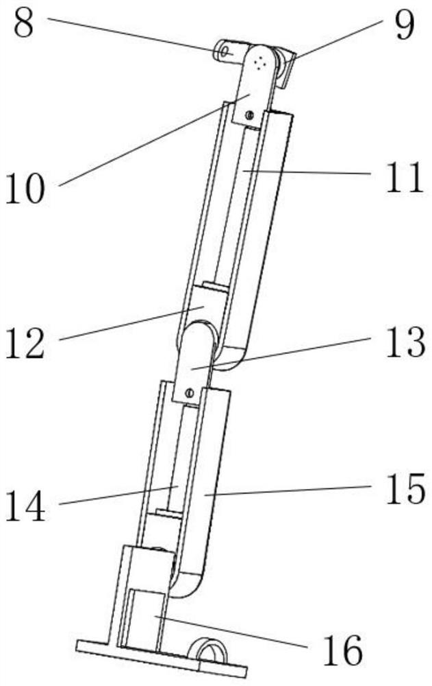 Wearable man-machine collaborative assembly holder for automobile front-end module assembly