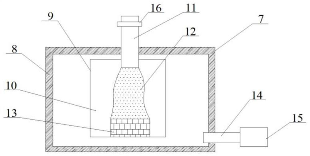 A kind of preparation method of composite structure of copper-aluminum transition section