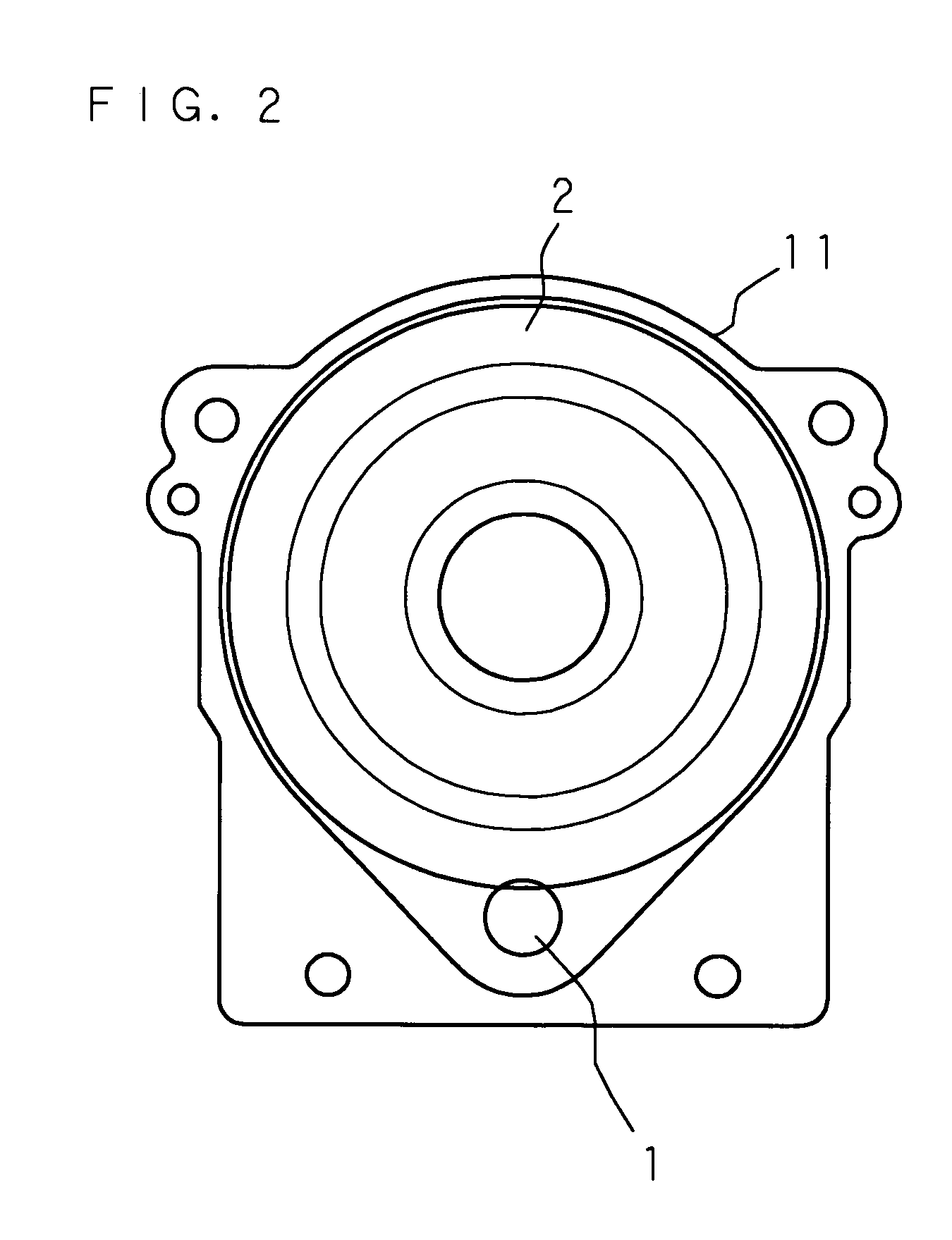 Reduction gear unit