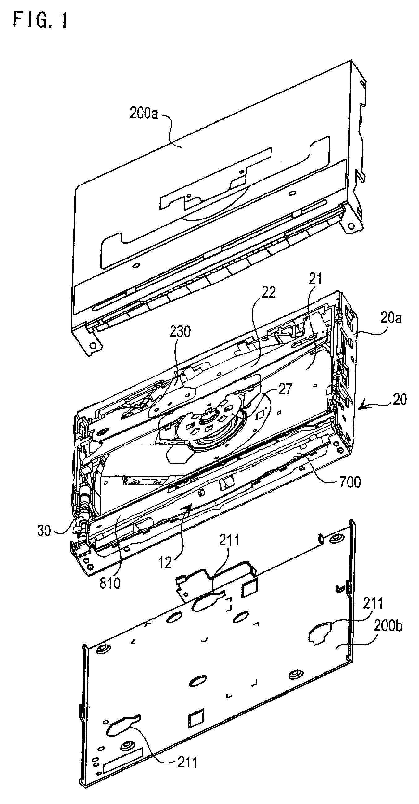 Disc player apparatus with upper and lower rollers for transporting and guiding a disc