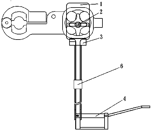 Spacer wire clamp rubber column packing tool