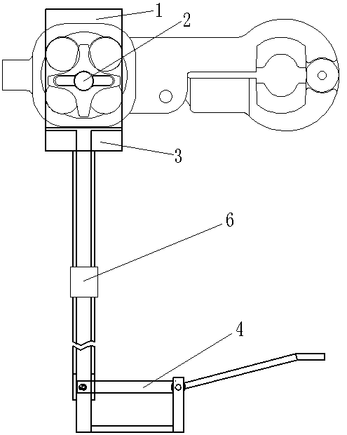 Spacer wire clamp rubber column packing tool