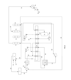 Hybrid membrane and adsorptionbased system and process for recovering