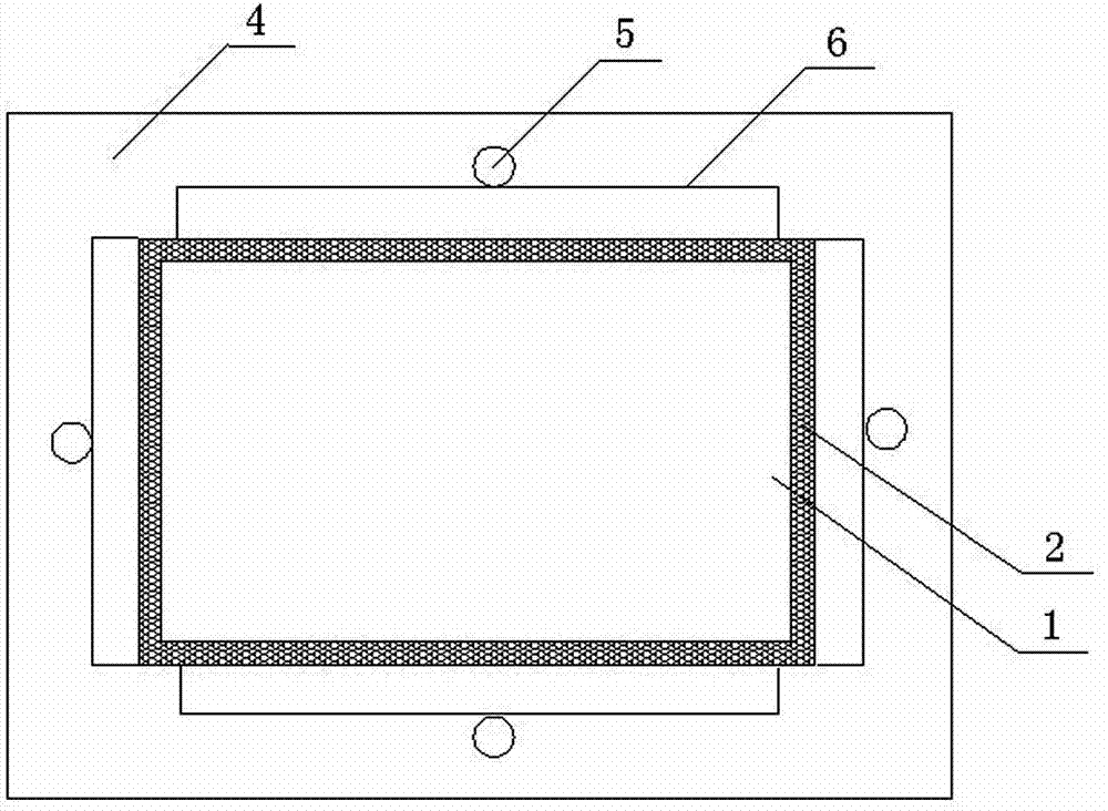 Glass screen and foamed plastic integrated forming display and processing method thereof