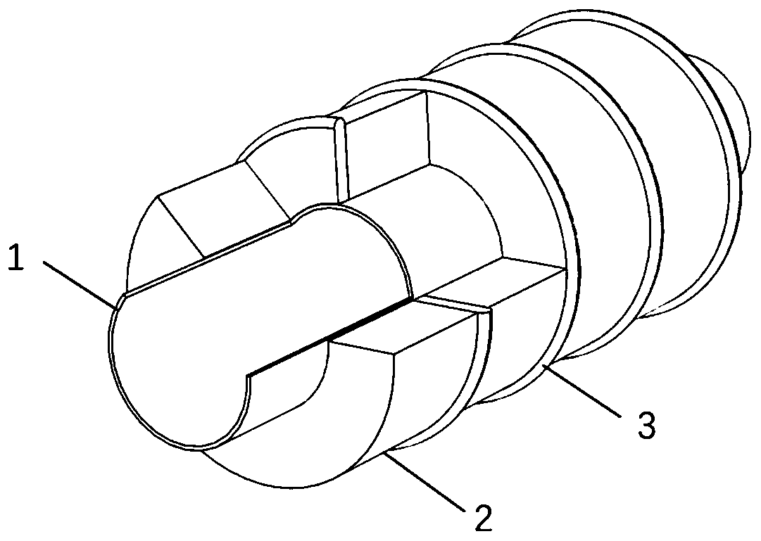 Soil water potential distribution detecting device and detecting method