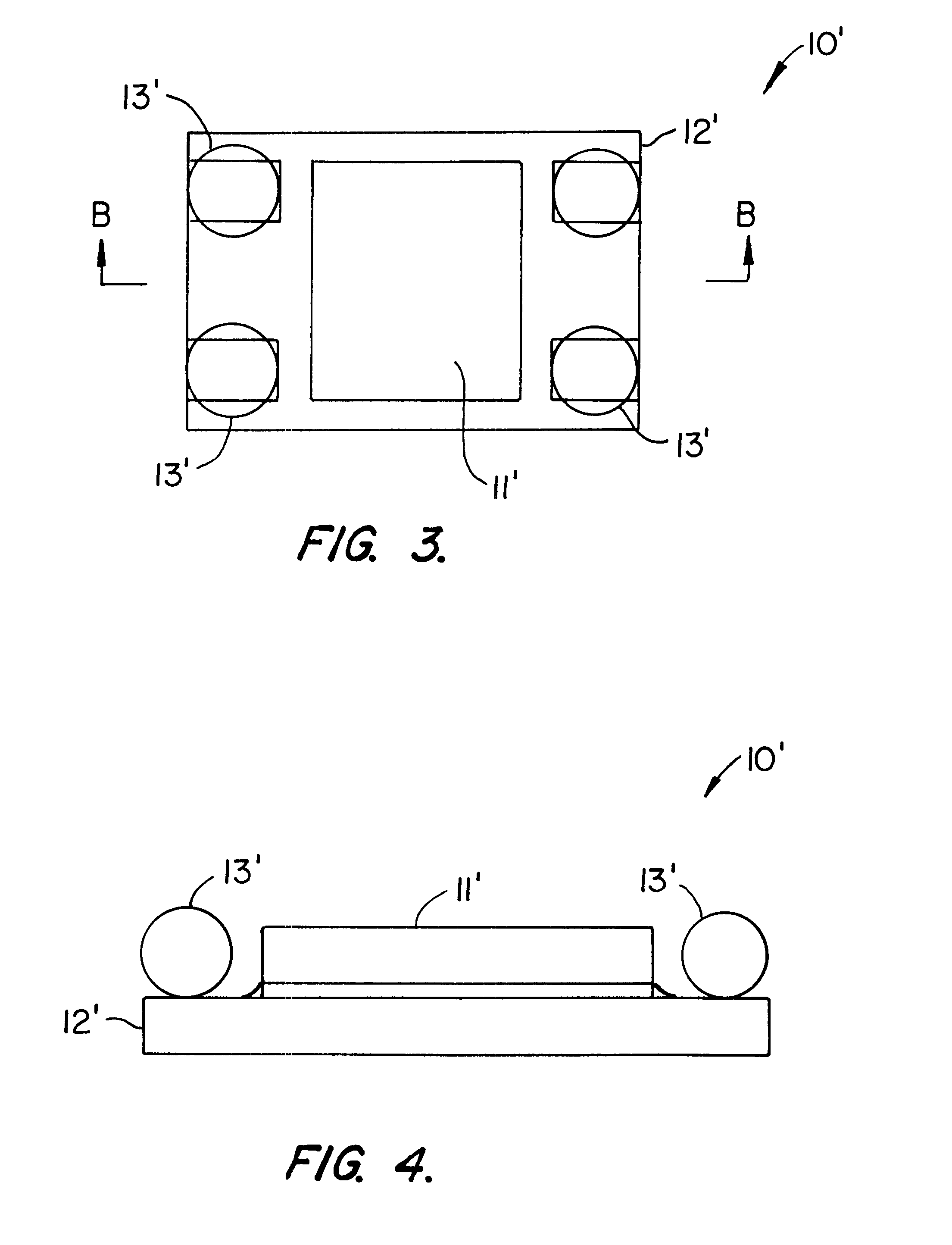 Unmolded package for a semiconductor device