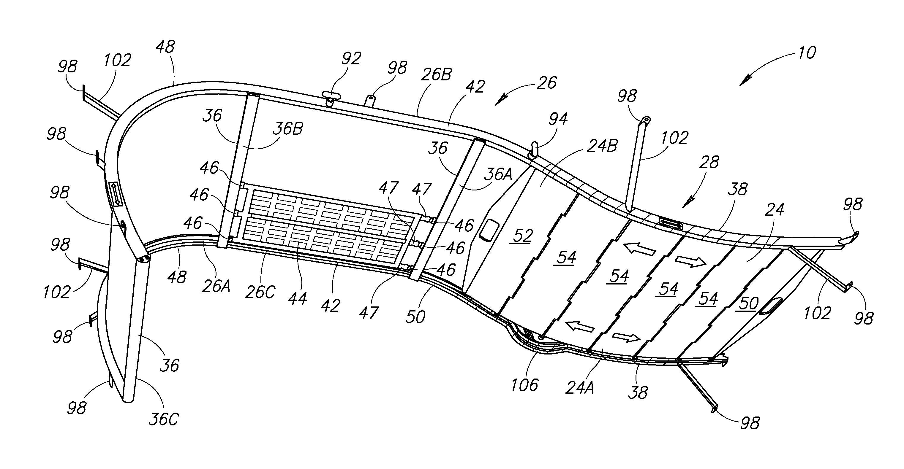 Aircraft cargo door shield