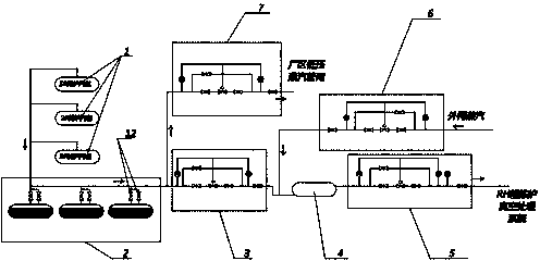 System and method for supplying steam to RH refining furnace