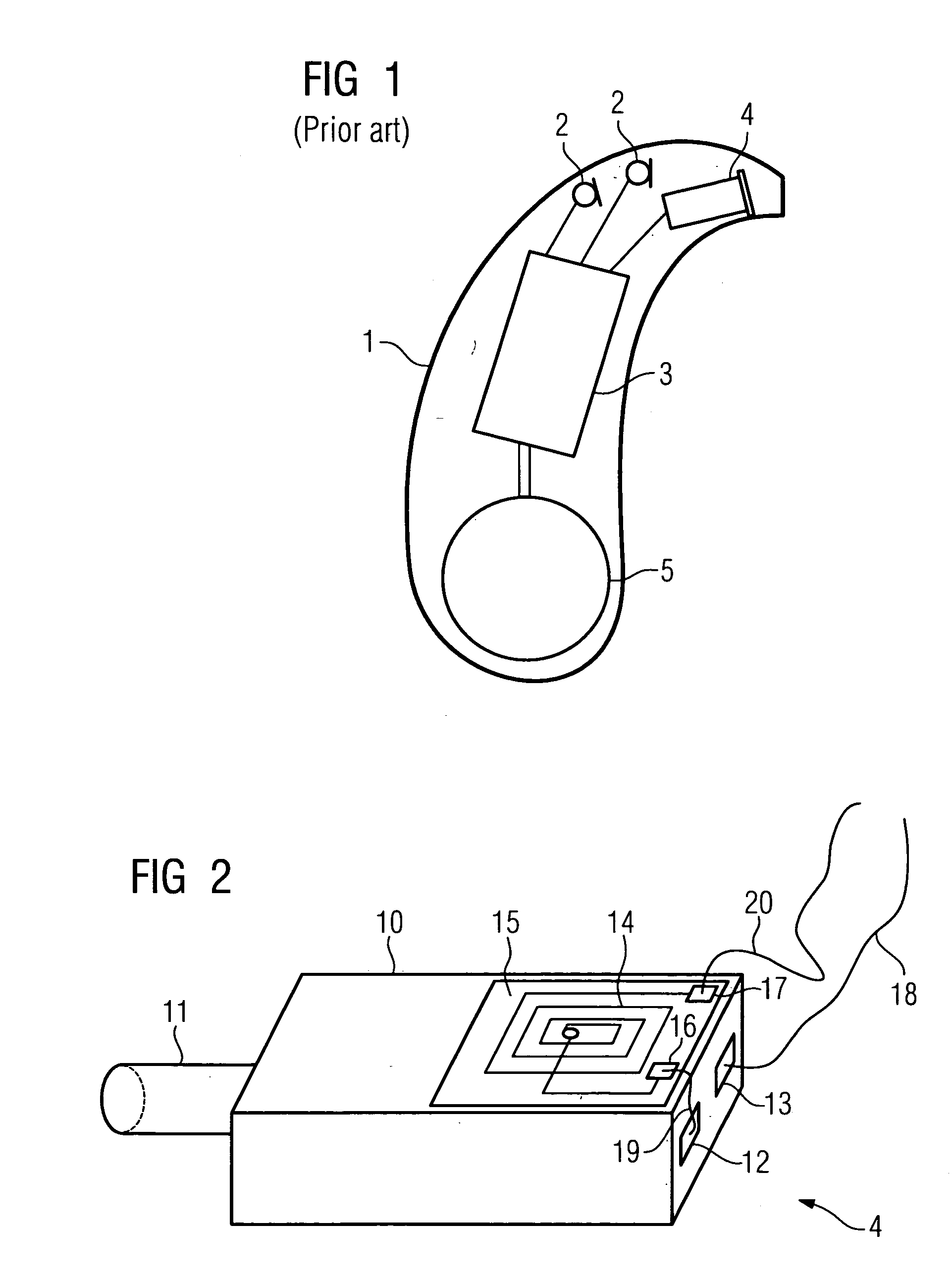 Hearing apparatus having a receiver compensation coil