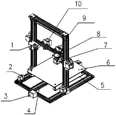 Composite 3D printer and printing method