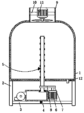 Tower body cooling device of cooling tower