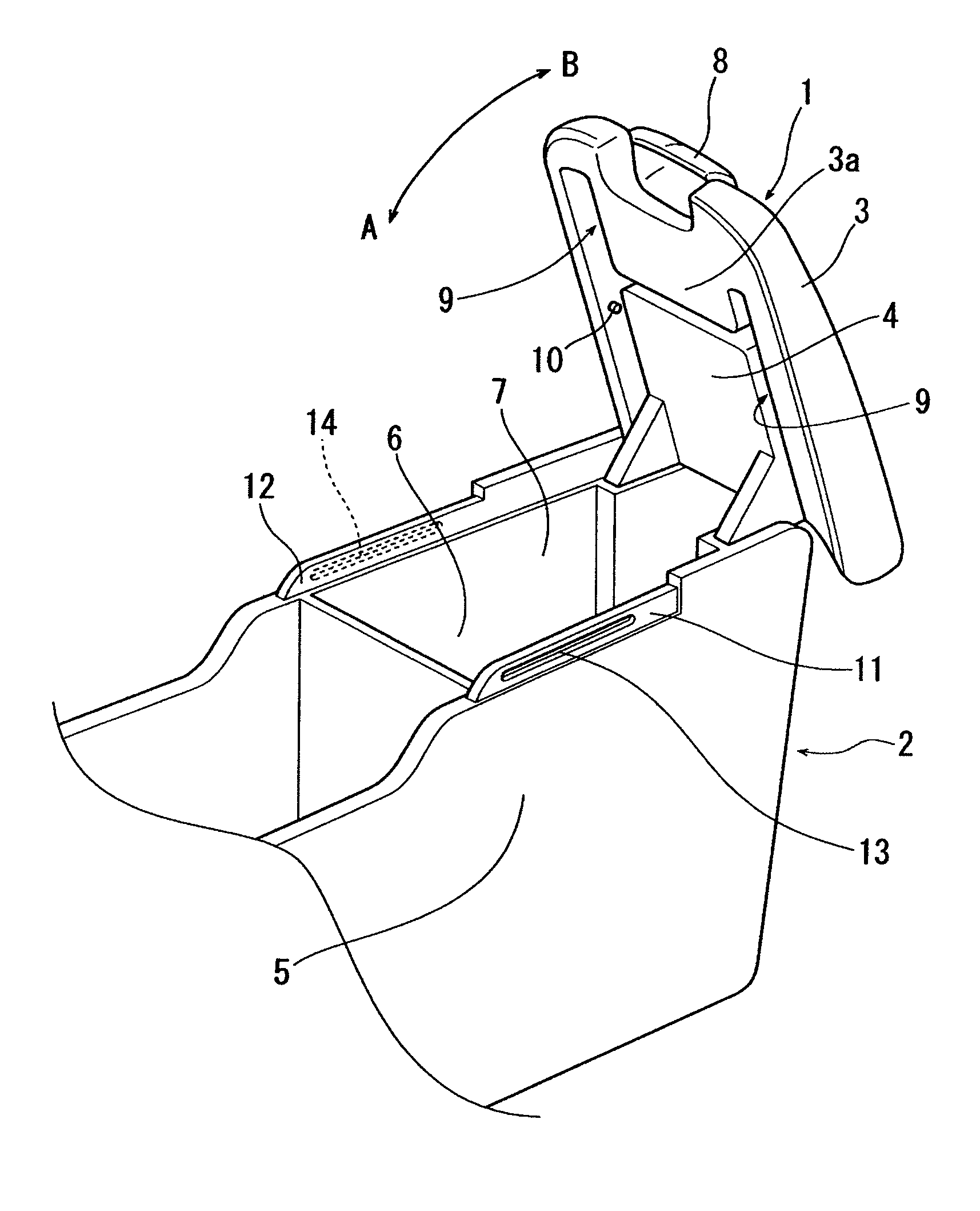 Vehicle console with adjustable armrest